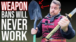 Why weapon bans will NEVER WORK!
