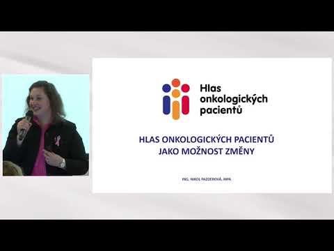 Hlas onkologických pacientů jako možnost změny