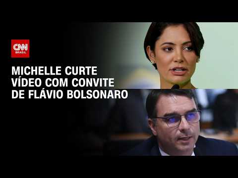 Michelle curte vídeo em que Flávio a convida para “caminharem juntos”; veja | HORA H
