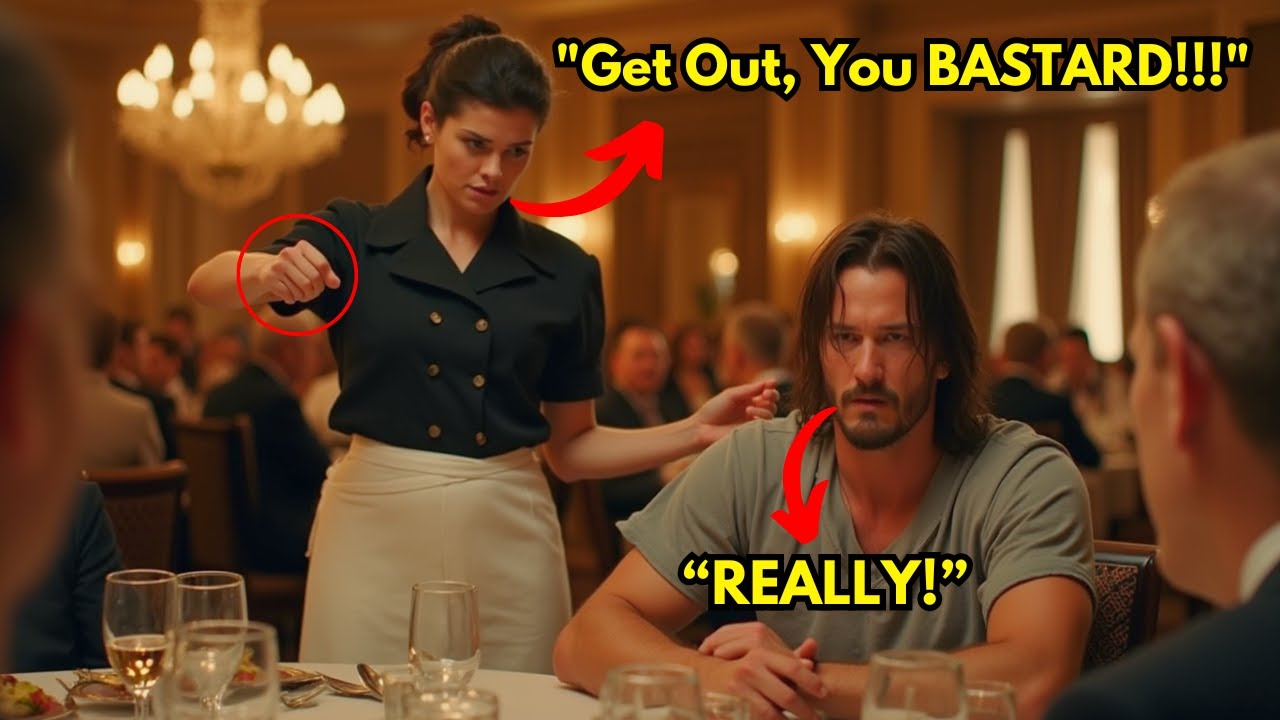Waiter Insults Keanu Reeves at a Luxury Restaurant, Unaware He's the Owner.