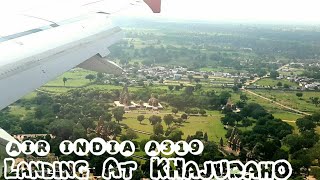 preview picture of video 'Landing at Beautiful Khajuraho'
