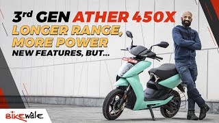 New Ather 450X Review | Gen 3 Electric Scooter Tested | Price, Range, Specifications | BikeWale