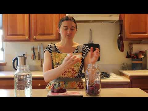 Beet Kvass in One Minute