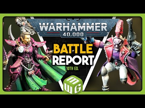 Serpent's Brood Harlequins vs Realspace Raid Drukhari 10th Ed 40k Matched Play Battle Report Ep 73