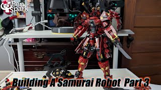 Finishing the Non-LEGO Samurai Mech Building Block Set - Part 3 - Finish Him!