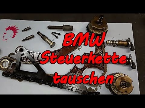 BMW E90/91 318 timing chain/camshaft adjuster replacement engine N43 control light is on