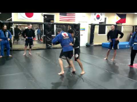 Drop major inside reap- o uchi gari