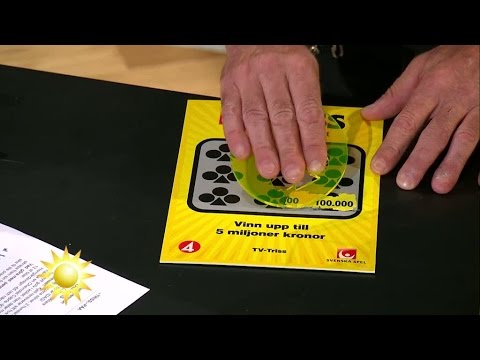 Dagens trissvinst! - Nyhetsmorgon (TV4)