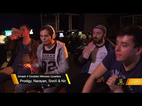 AGON N1 - Prodigy + Narayan Vs. SonX + Nir - Winners Quarters - Smash 4 Doubles