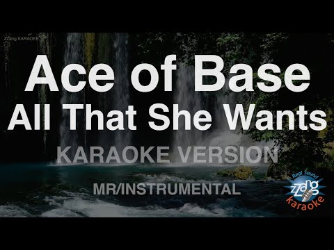 Ace of Base-All That She Wants (MR/Instrumental) (Karaoke Version)