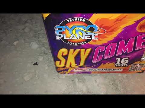 Sky Comet - Pyro Planet Demo