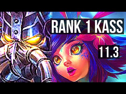 KASSADIN vs NEEKO (MID) | Rank 1 Kass, 69% winrate, Rank 10, Godlike, 8/3/8 | TR Challenger | v11.3
