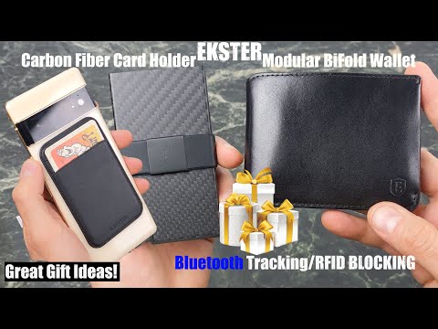 Ekster Carbon Fiber Wallet, Bifold wallet & magsafe : Great Gift ideas