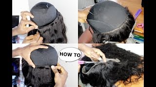 HOW TO : MAKE A WIG TUTORIAL FOR BEGINNERS & CHIT CHAT FT LONGQI HAIR