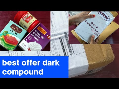 Best and low price dark compound review ll Flipkart unboxing and review ll piping bag only 150
