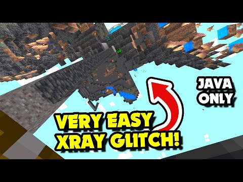 UNBELIEVABLE EASY Xray Glitch in Minecraft 1.20!