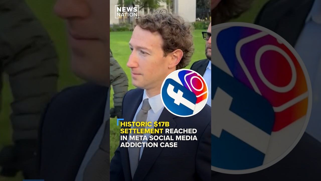 Video: Meta reaches up to $17.1B settlement with 47 states over youth social media harms
