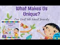 What Makes Us Unique? Our First Talk About Diversity  by Dr.Jillian Roberts | Reading Aloud