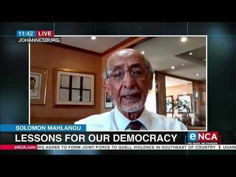 Solomon Mahlangu Lessons for our democracy