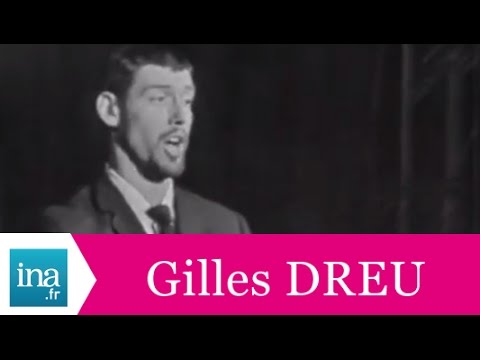 Gilles Dreu "Frères de la côte" (live officiel) - Archive INA