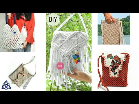 Macrame Bag Tutorial DIY Macrame Wallet for Girls