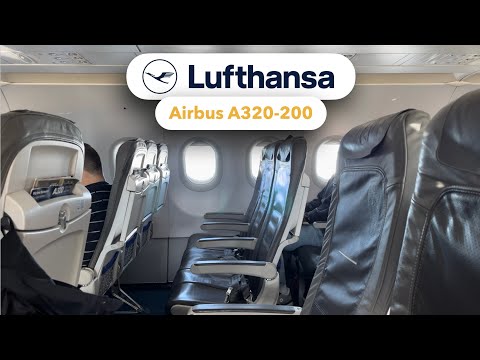 Lufthansa Airbus A320-200 Economy Class | Frankfurt to Bilbao + FRA International Transfer