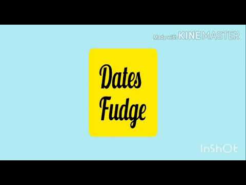 Saharsh's Arabic dates fudge (Arabic bakery sweets)