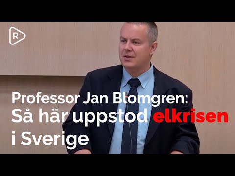 Professor Jan Blomgren: Så här uppstod elkrisen i Sverige