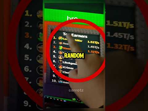 😳 IS THIS THE RICHEST KID IN STEAL A BRAINROT?!