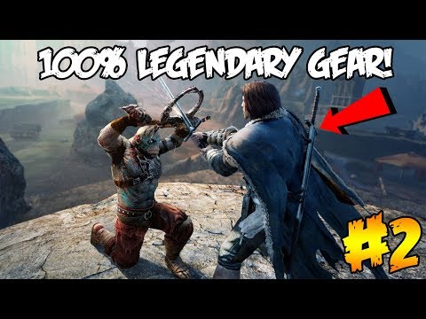 SHADOW OF WAR - EASY LEGENDARY GEAR FOR EARLY GAME! (Shadow of War Gameplay Walkthrough) (Part 2)