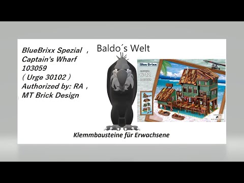 BlueBrixx Spezial -  Captain's Wharf 103059  ( Urge 30102 )