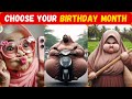 CHOOSE YOUR BIRTHDAY MONTH AND SEE CUTE PRINCESS | QUIZ MASTER |  BIRTHDAY MONTH