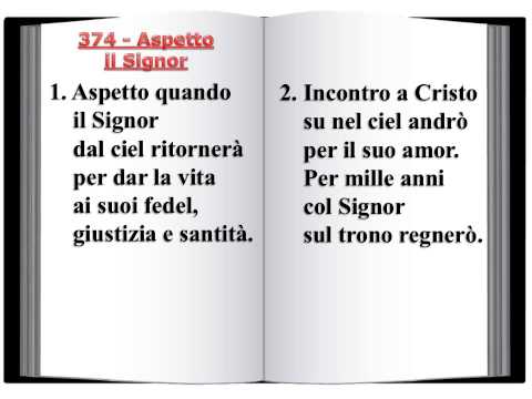 374 Aspetto il Signor - Innario Chiesa Cristiana Avventista del Settimo Giorno 2014