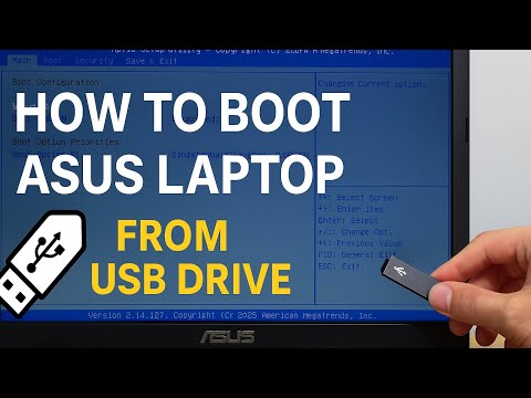 How to boot ASUS Laptop from Bootable USB Drive
