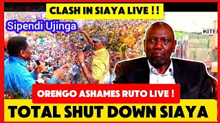 Download lagu CLASH IN SIAYA!! RUTO REGRETS GIVING JAMES ORENGO MICROPHONE IN HIS RALLY AS HE FULLY SHUTTED DOWN!! mp3