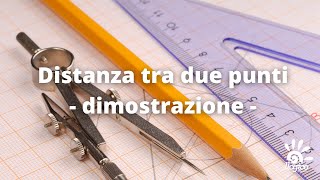 Distanza tra due punti - dimostrazione