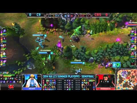 NA LCS 2014 Playoffs: Cloud 9 vs Curse Game 1 Highlights