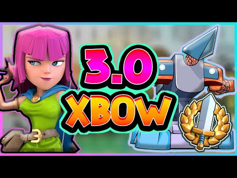 Live Grand Challenge With 3.0 Xbow Cycle — Clash Royale