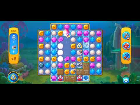 Fishdom Easy Level 11029 (with ingame lightninh booster) @choraelmin