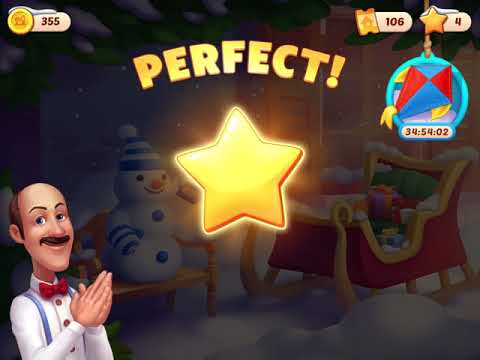 Homescapes Level 3191 With No Boosters - Bonus Scene With Austin