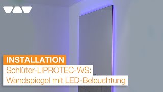 Videoukázka instalace systému osvětlovacích profilů Schlüter®-LIPROTEC