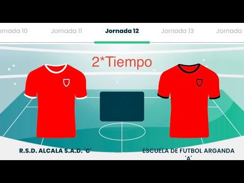 R.S.D. ALCALA S.A.D. 'C' PRIMERA DIVISION AUTONOMICA CADETE - Grupo 3 ----JORNADA 12----  2TIEMPO