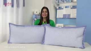 Almofadas Decorativas Estampadas Sweet Bear Azul | Ref: 47639