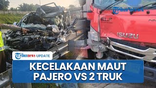 Kecelakaan Maut 2 Truk vs Pajero di Tol Batang Tewaskan 3 Orang, Sopir Mobil Diduga Mengantuk
