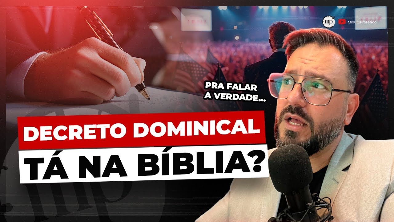 DECRETO DOMINICAL, SERÁ UMA INVENÇÃO DOS ADVENTISTAS? #decretodominical #tempodofim #apocalipse