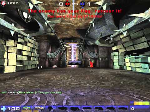 UT2004 5v5 CTF - NA Random Game - Pornstars vs warmachines - Citadel - wesdog