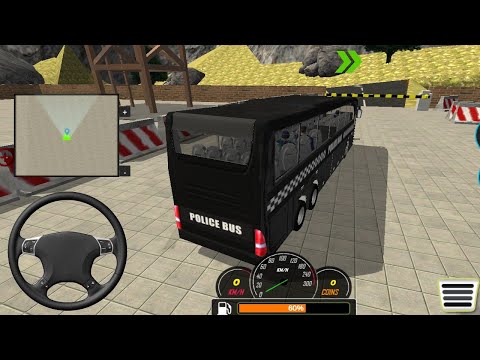 Us Police Bus Coach Driving – Off-road Police Soldier Transporter Bus Android Games #5