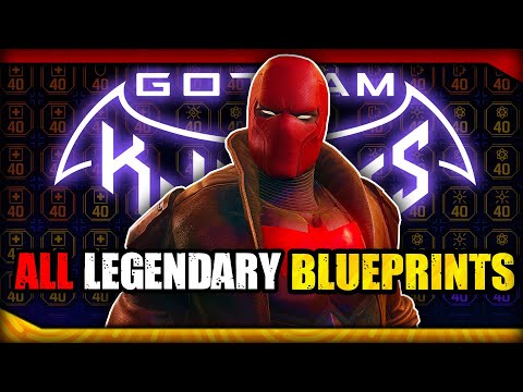 Every LEGENDARY Blueprint For Red Hood..."I Think" | ENDGAME Build Crafting Guide