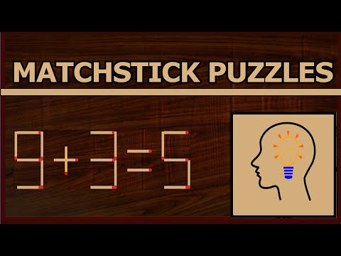 Matchstick Puzzle # 12 | Matchstick Math Problems |Tricky Puzzles |Fix the Equation| High IQ Puzzles