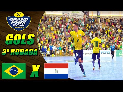 Gols Brasil X Paraguai | 3ª Rodada | Grand Prix d...